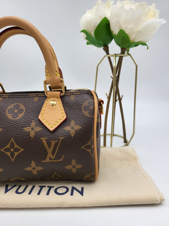 LOUIS VUITTON NANO SPEEDY MONOGRAM