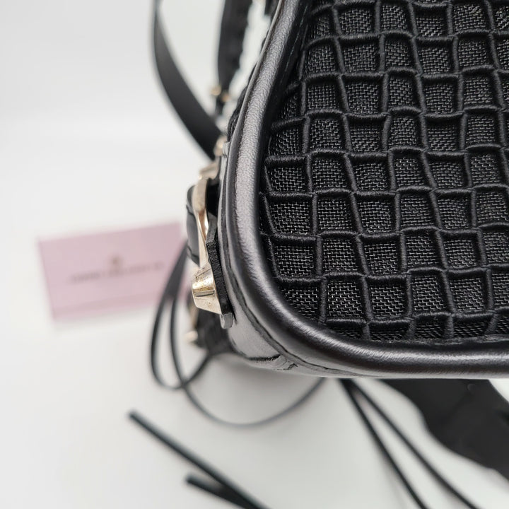 Balenciaga Mesh black SHW City Bag mini