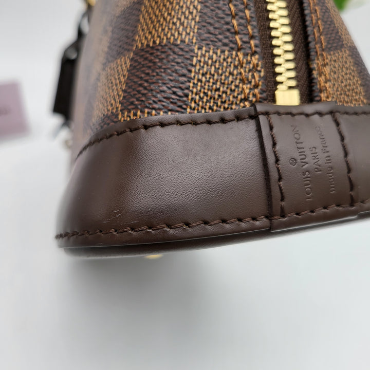 LOUIS VUITTON ALMA BB DAMIER EBENE