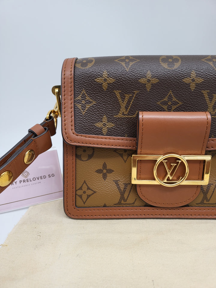 LOUIS VUITTON DAUPHINE MINI REVERSED