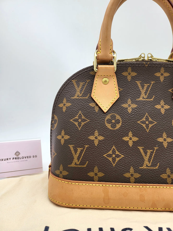 LOUIS VUITTON ALMA BB MONOGRAM