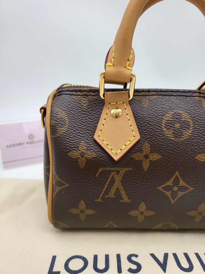 LOUIS VUITTON NANO SPEEDY MONOGRAM