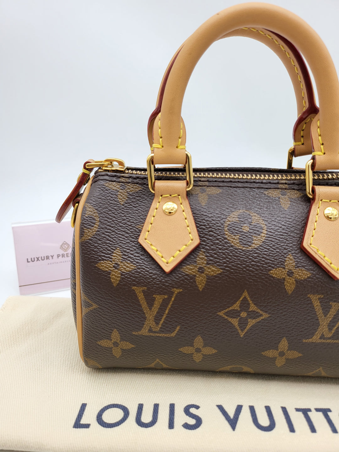 LOUIS VUITTON NANO SPEEDY MONOGRAM