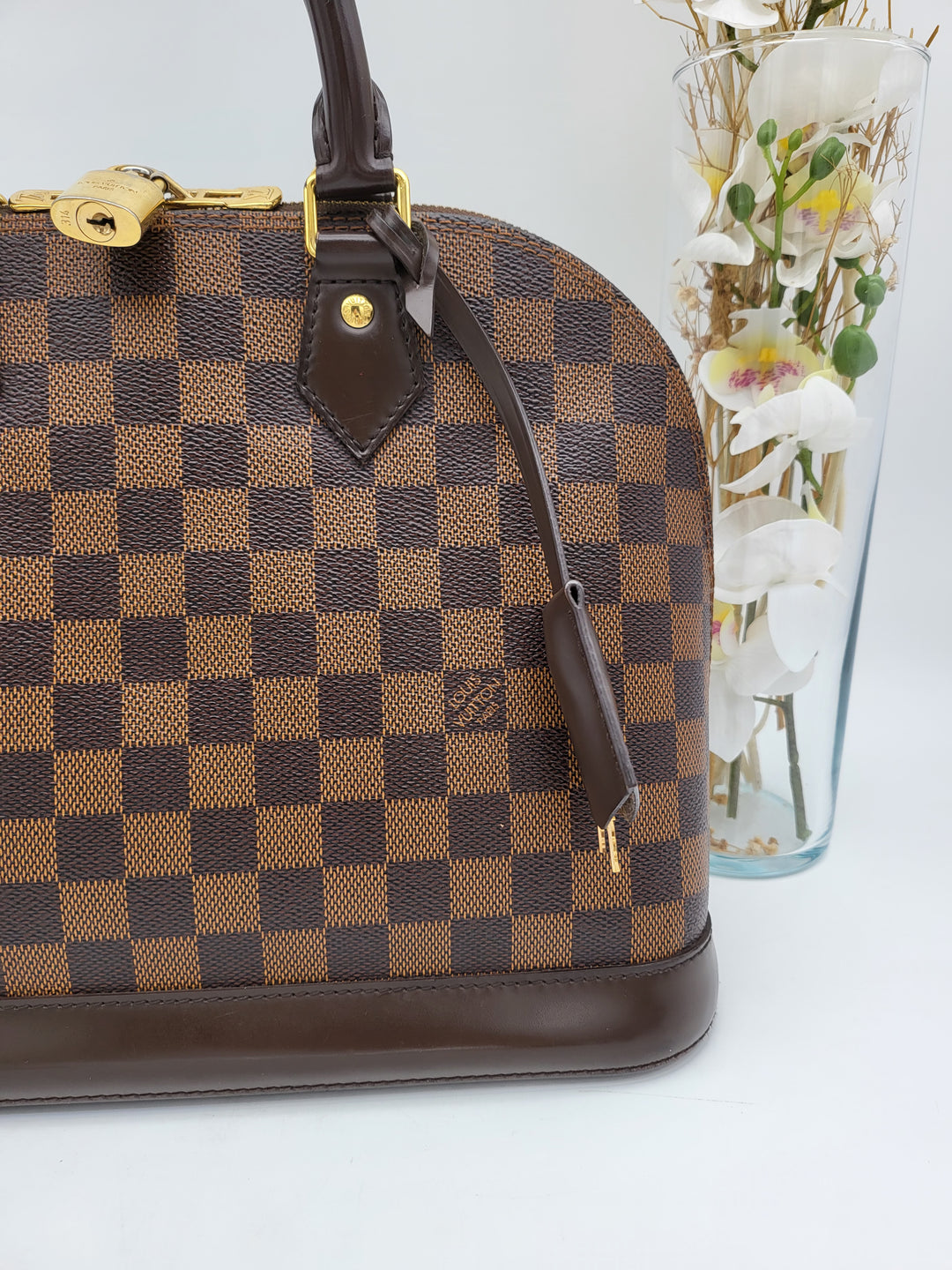 LOUIS VUITTON ALMA PM DAMIER EBENE