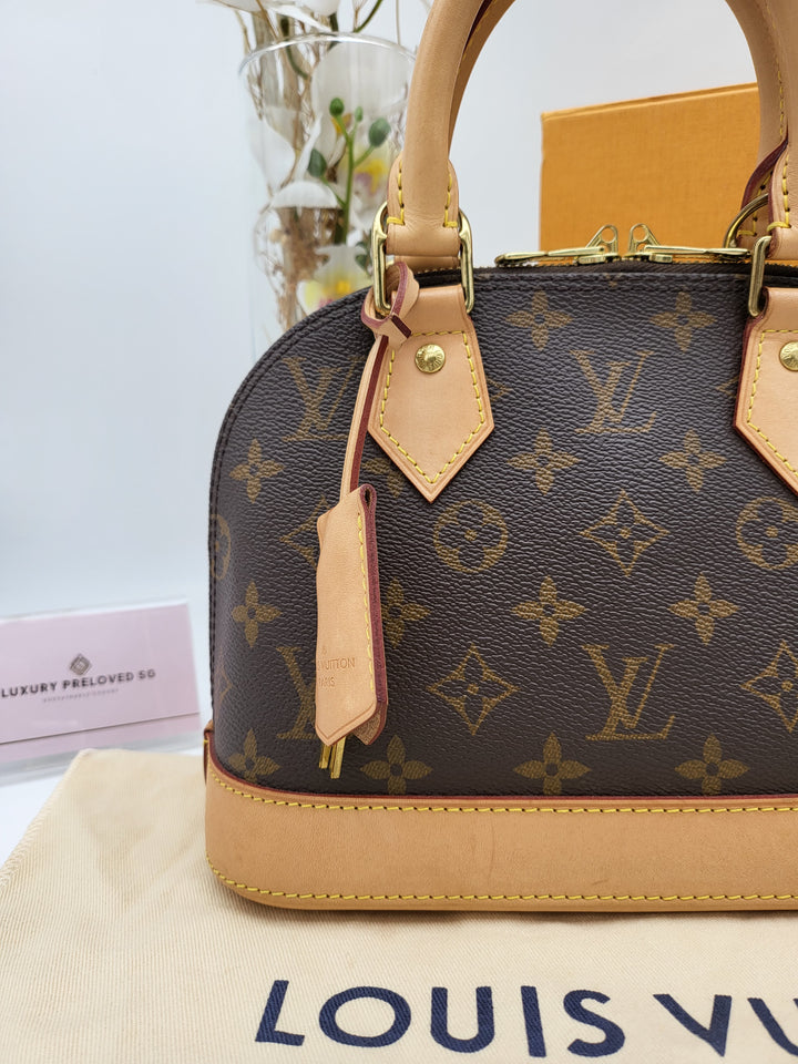 LOUIS VUITTON ALMA BB MONOGRAM (RFID)