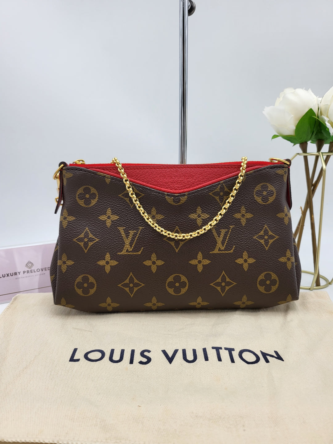 LOUIS VUITTON PALLAS BB CERISE