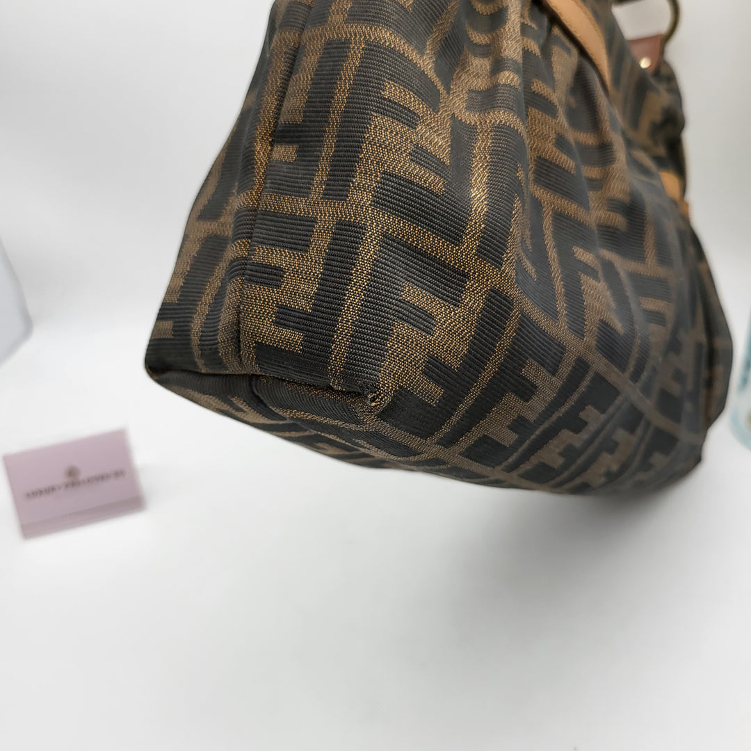 FENDI ZUCCA SHOULDER BAG