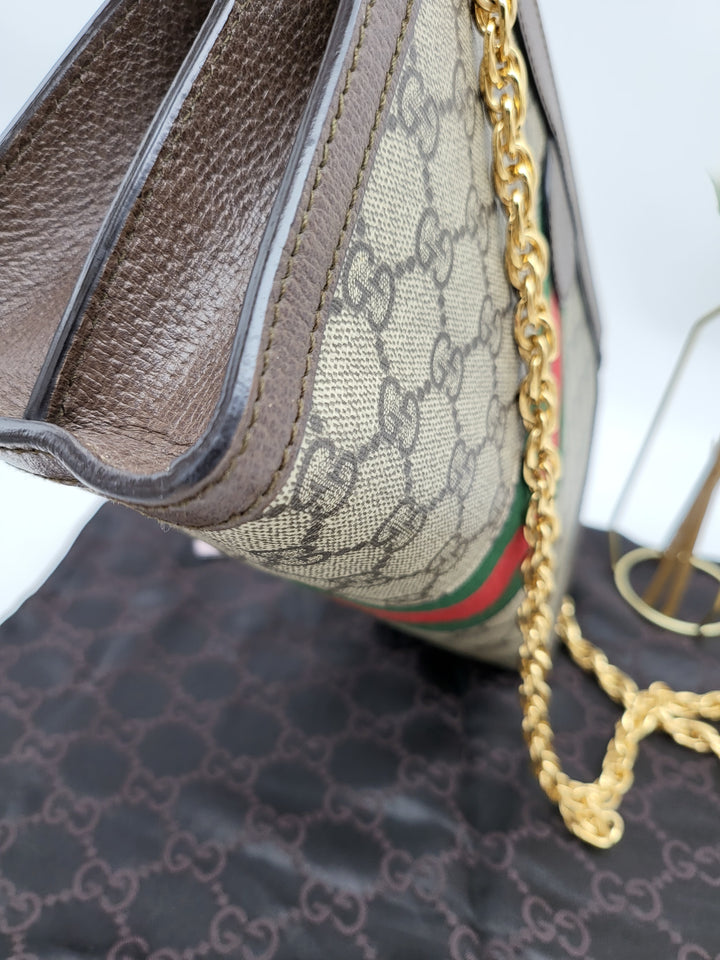 GUCCI OPHIDIA CLUTCH CHAINSLING BAG