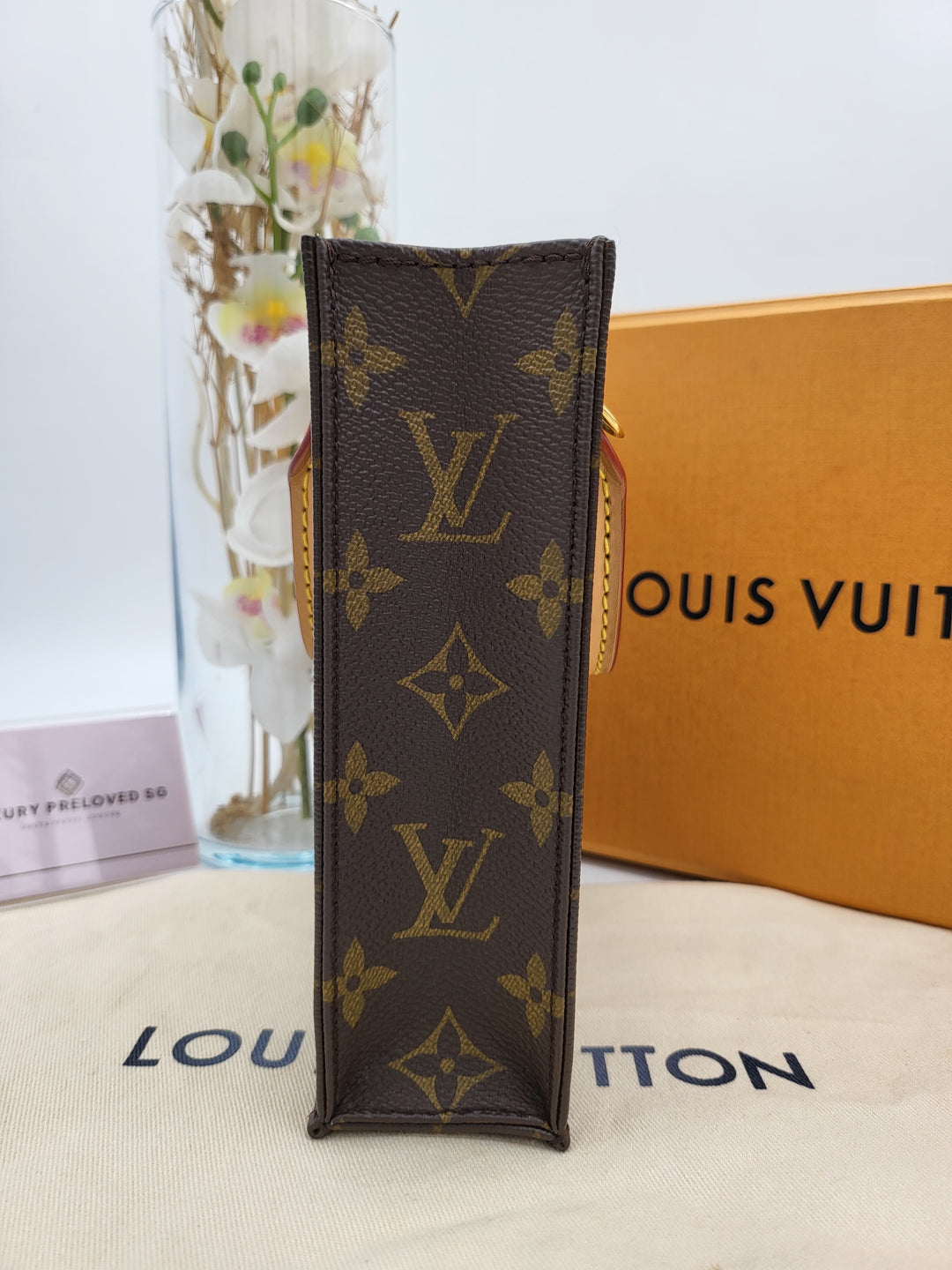LOUIS VUITTON SAC PLAT MONOGRAM RFID