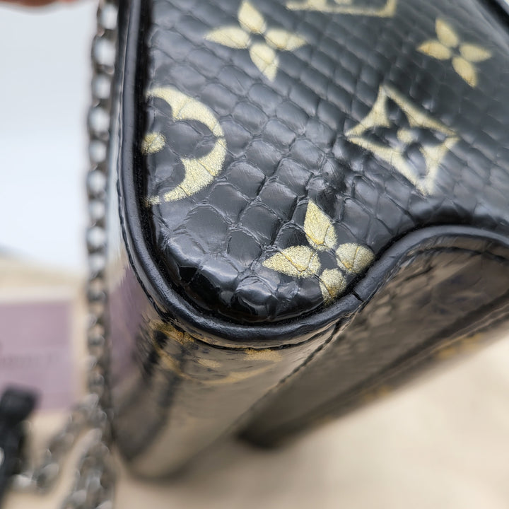 LOUIS VUITTON TWIST PYTHON MONOGRAM SHW