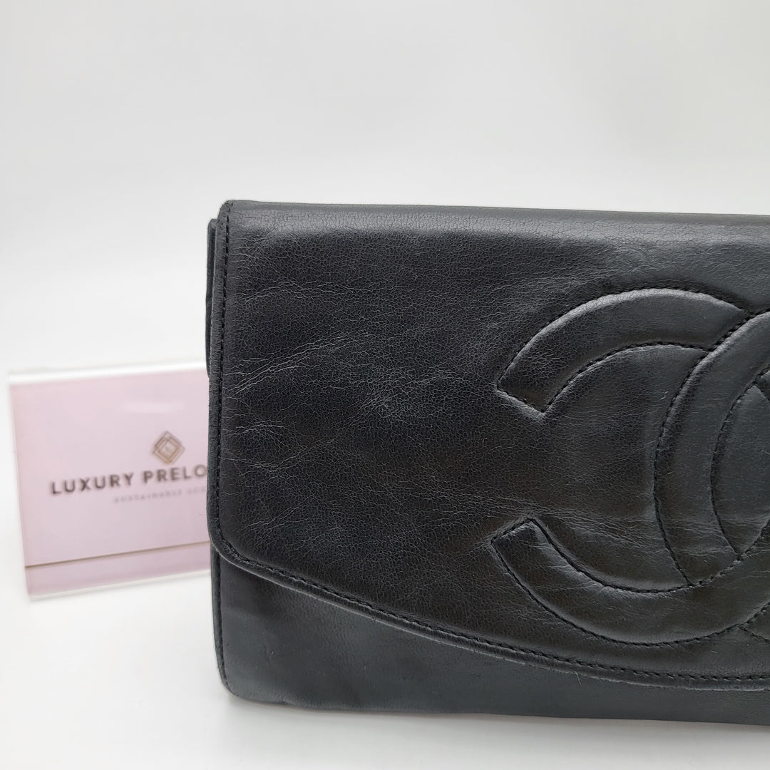 CHANEL LAMBSKIN TIMELESS WALLET