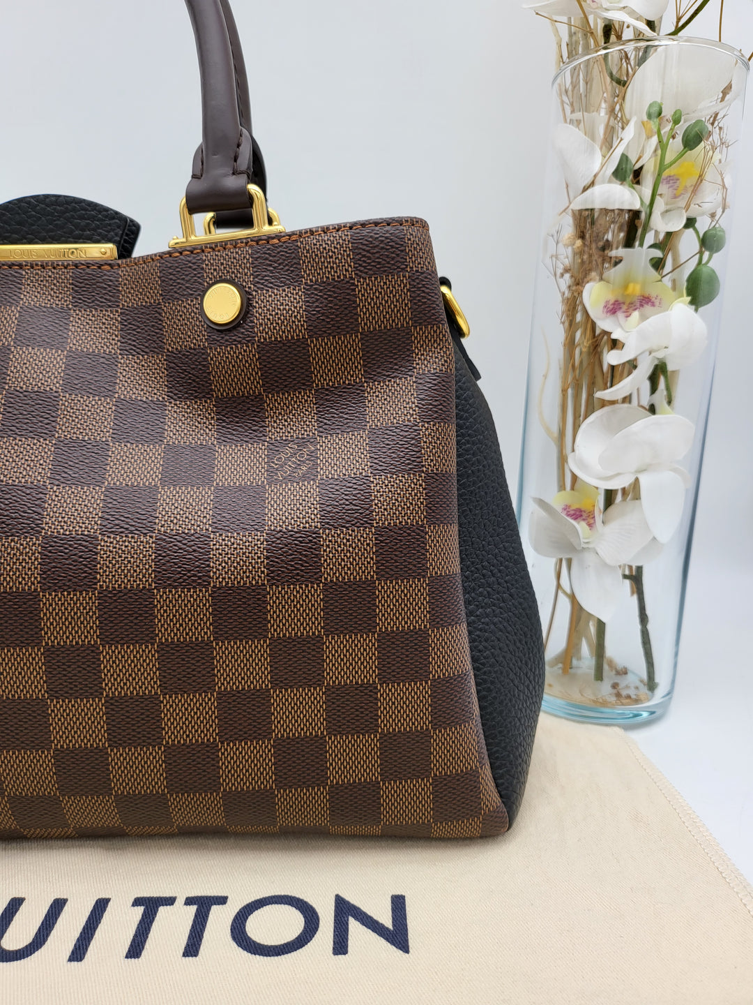 LOUIS VUITTON BRITTANY DAMIER EBENE