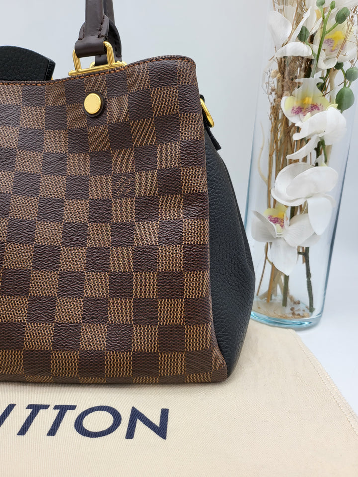 LOUIS VUITTON BRITTANY DAMIER EBENE