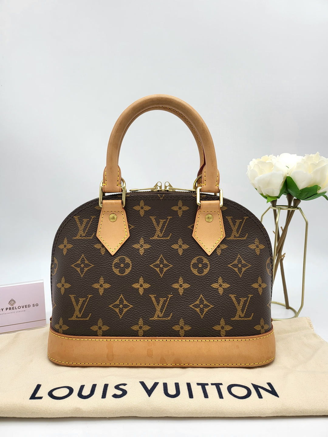 LOUIS VUITTON ALMA BB MONOGRAM