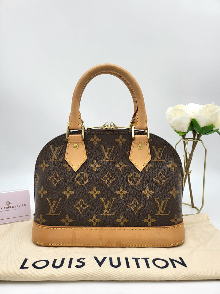 LOUIS VUITTON ALMA BB MONOGRAM