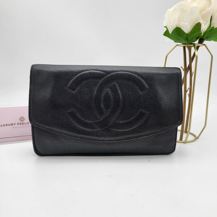 CHANEL CAVIAR TIMELESS CLUTCH