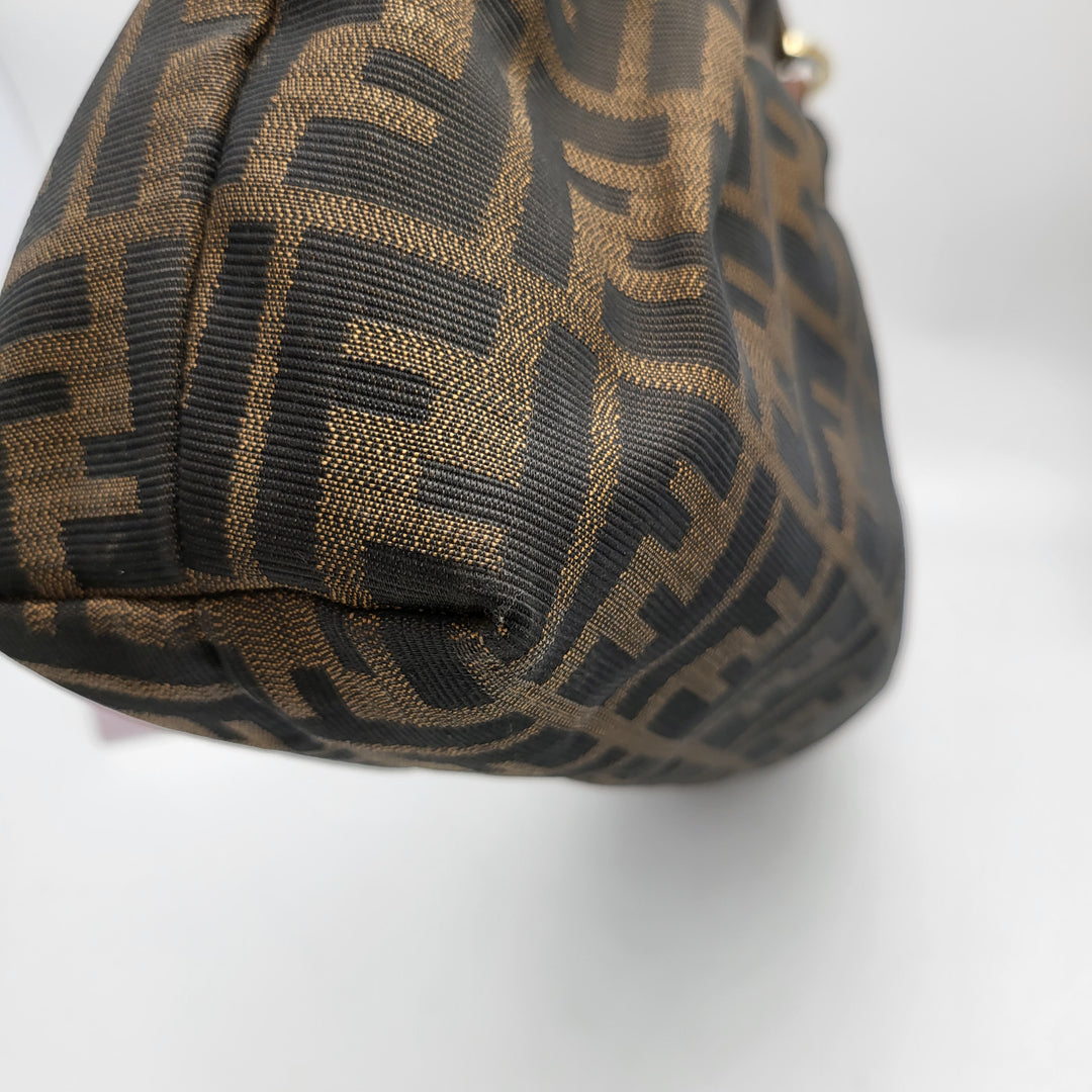 FENDI ZUCCA SHOULDER BAG