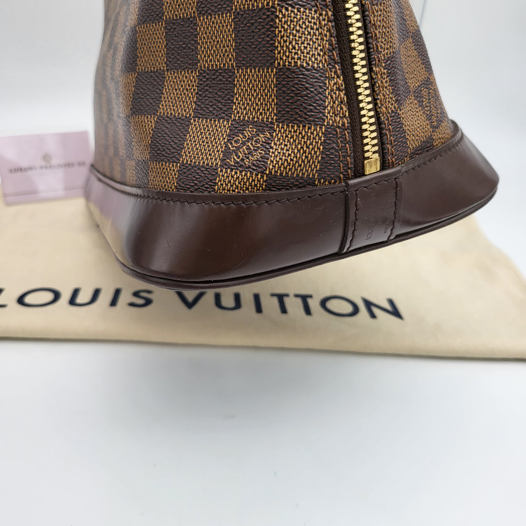 LOUIS VUITTON ALMA PM DAMIER EBENE