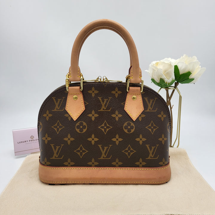 LOUIS VUITTON ALMA BB MONOGRAM