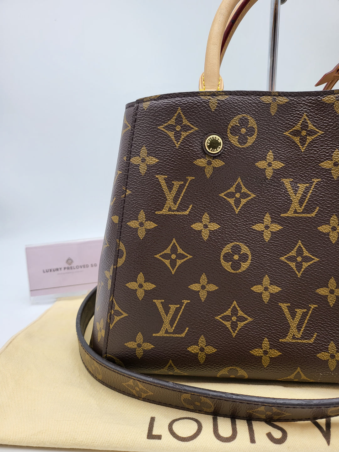 LOUIS VUITTON MONTAIGNE BB MONOGRAM