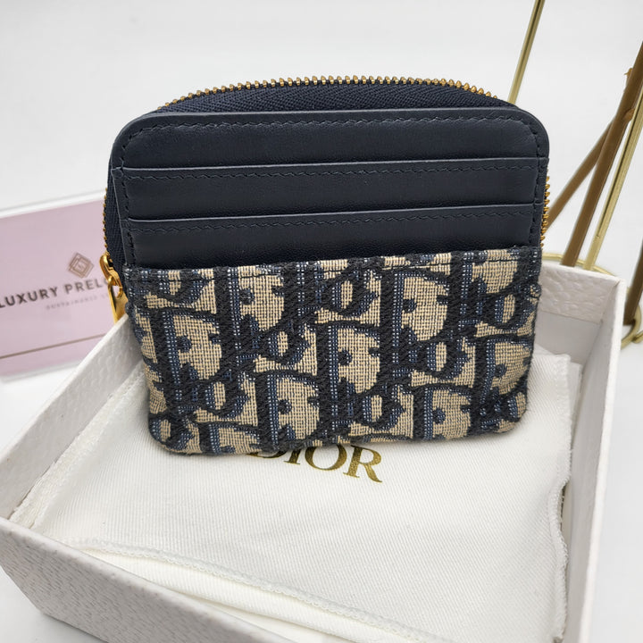 CHRISTIAN DIOR MONTAIGNE OBLIQUE WALLET