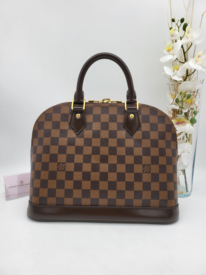 LOUIS VUITTON ALMA PM DAMIER EBENE