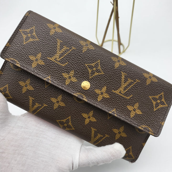 LOUIS VUITTON PORTEFEUILLE MONOGRAM