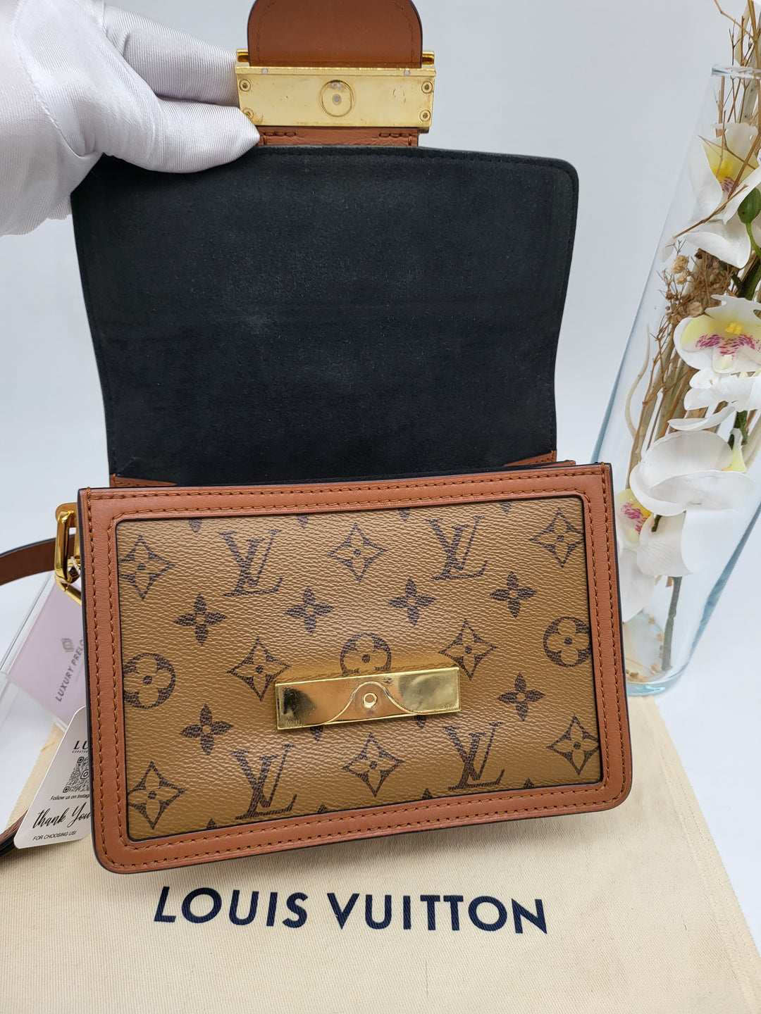 LOUIS VUITTON DAUPHINE MINI REVERSED