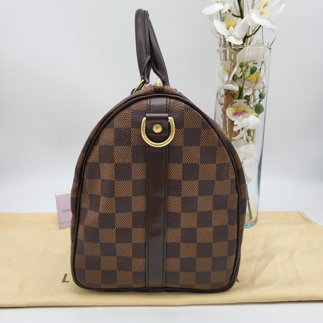 LOUIS VUITTON BANDOULIERE 30 DAMIER EBENE