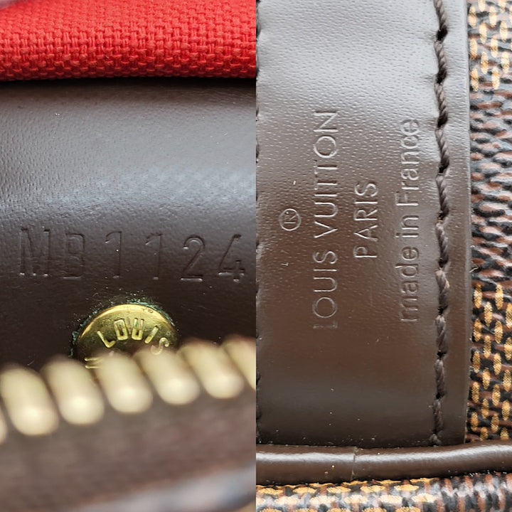 LOUIS VUITTON BANDOULIERE 30 DAMIER EBENE