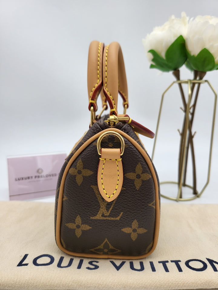 LOUIS VUITTON NANO SPEEDY MONOGRAM