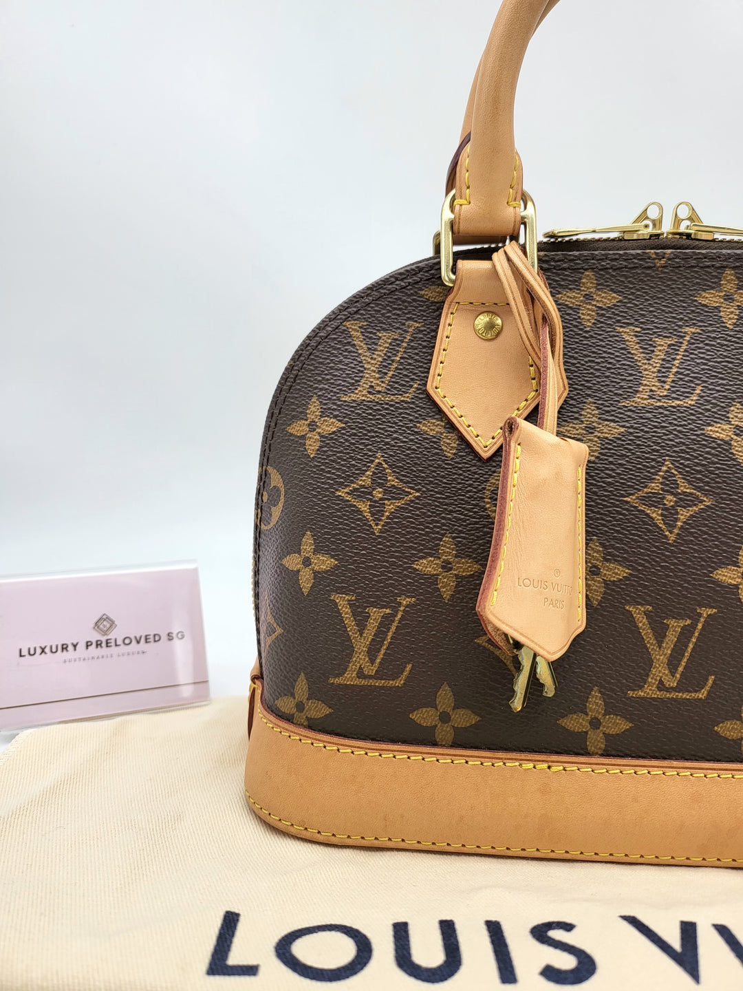 LOUIS VUITTON ALMA BB MONOGRAM