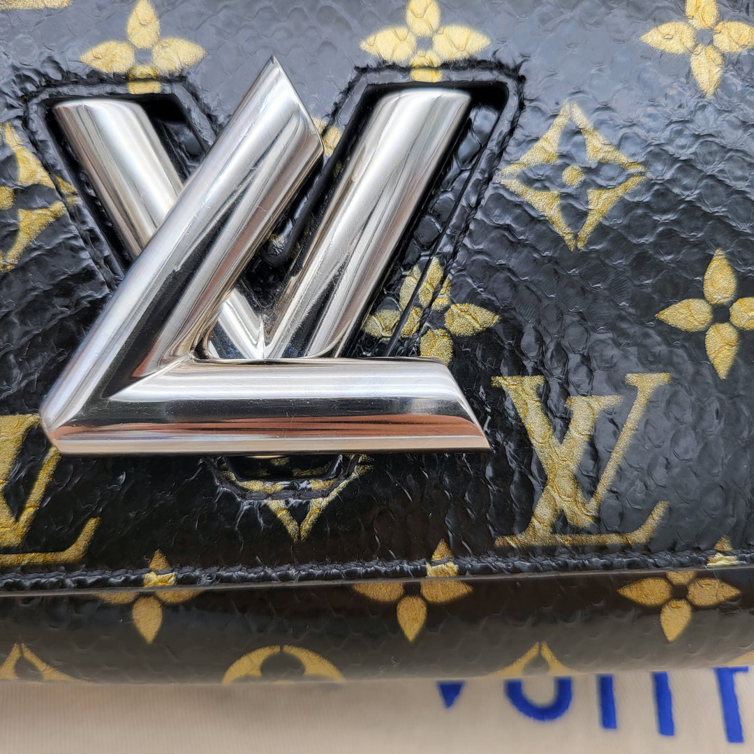 LOUIS VUITTON TWIST PYTHON MONOGRAM SHW