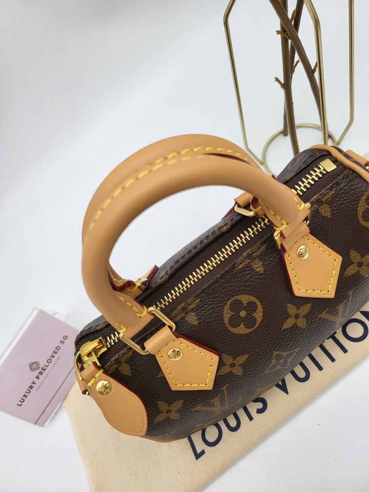 LOUIS VUITTON NANO SPEEDY MONOGRAM