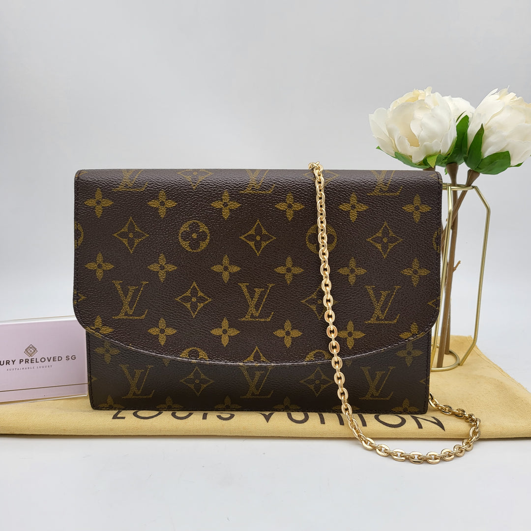 LOUIS VUITTON MONOGRAM RABAT CLUTCH