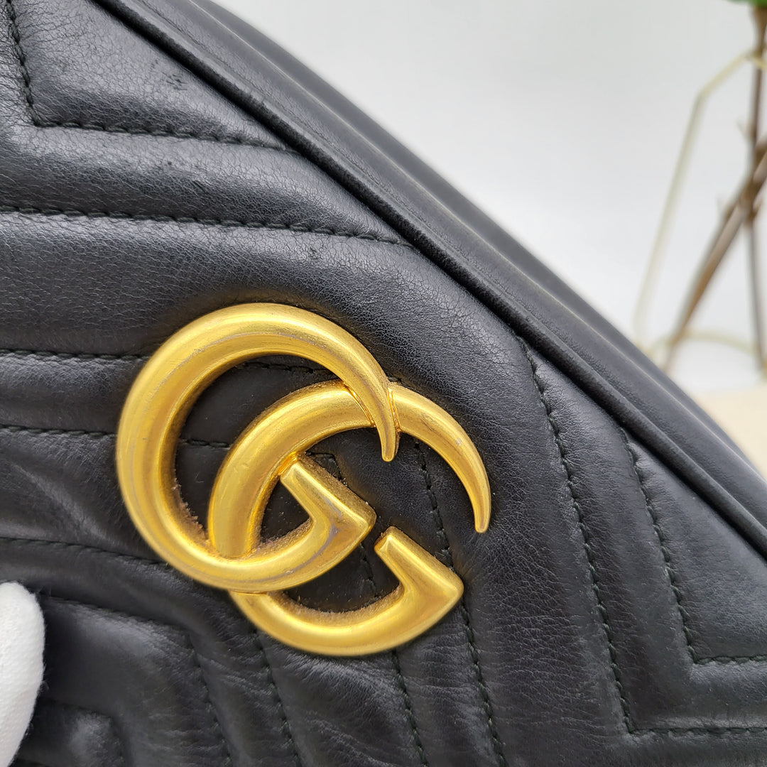 GUCCI MARMONT CAMERA QUILTED SMALL