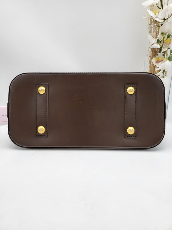 LOUIS VUITTON ALMA PM DAMIER EBENE