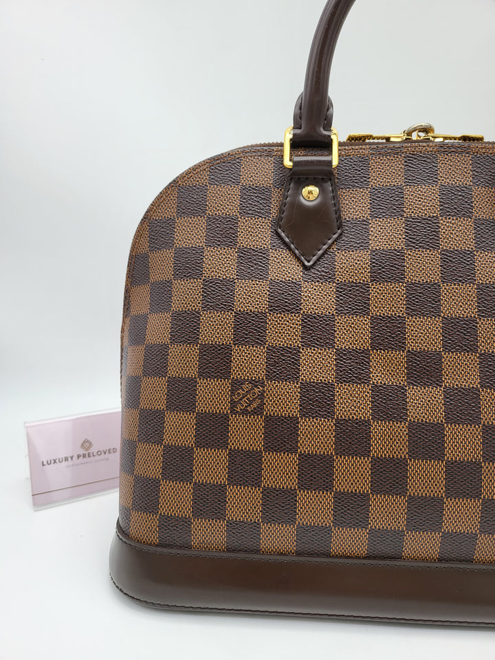 LOUIS VUITTON ALMA PM DAMIER EBENE