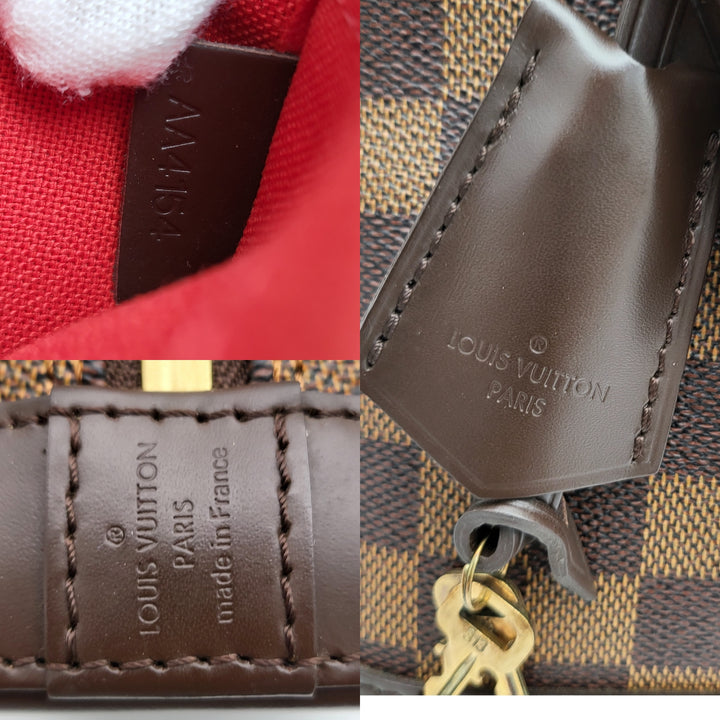 LOUIS VUITTON ALMA BB DAMIER EBENE