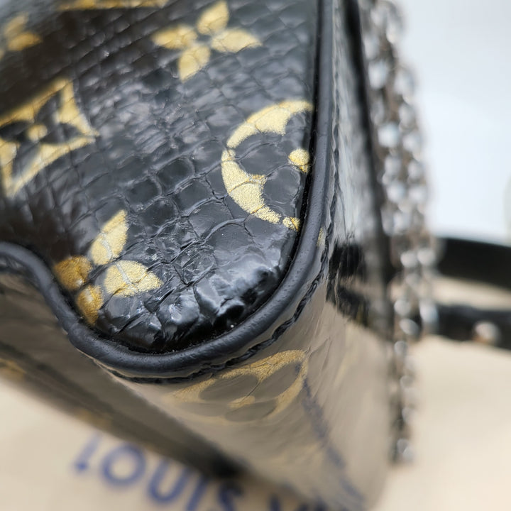 LOUIS VUITTON TWIST PYTHON MONOGRAM SHW