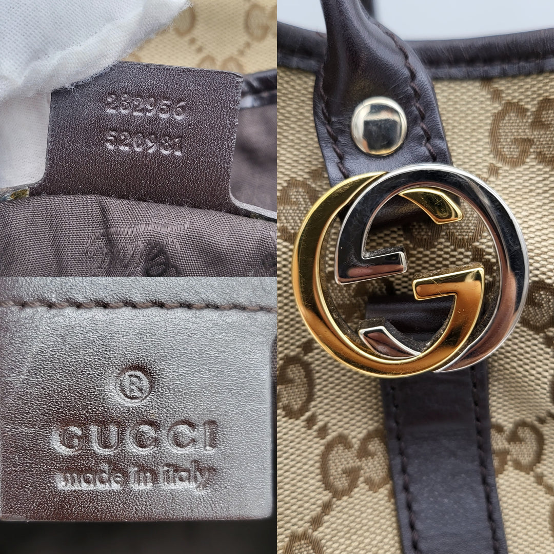 GUCCI TOTE CANVAS