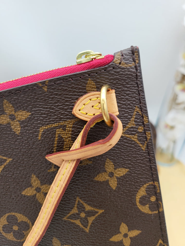 LOUIS VUITTON NEVERFULL MM MONOGR W/ POUCH ( RFID )
