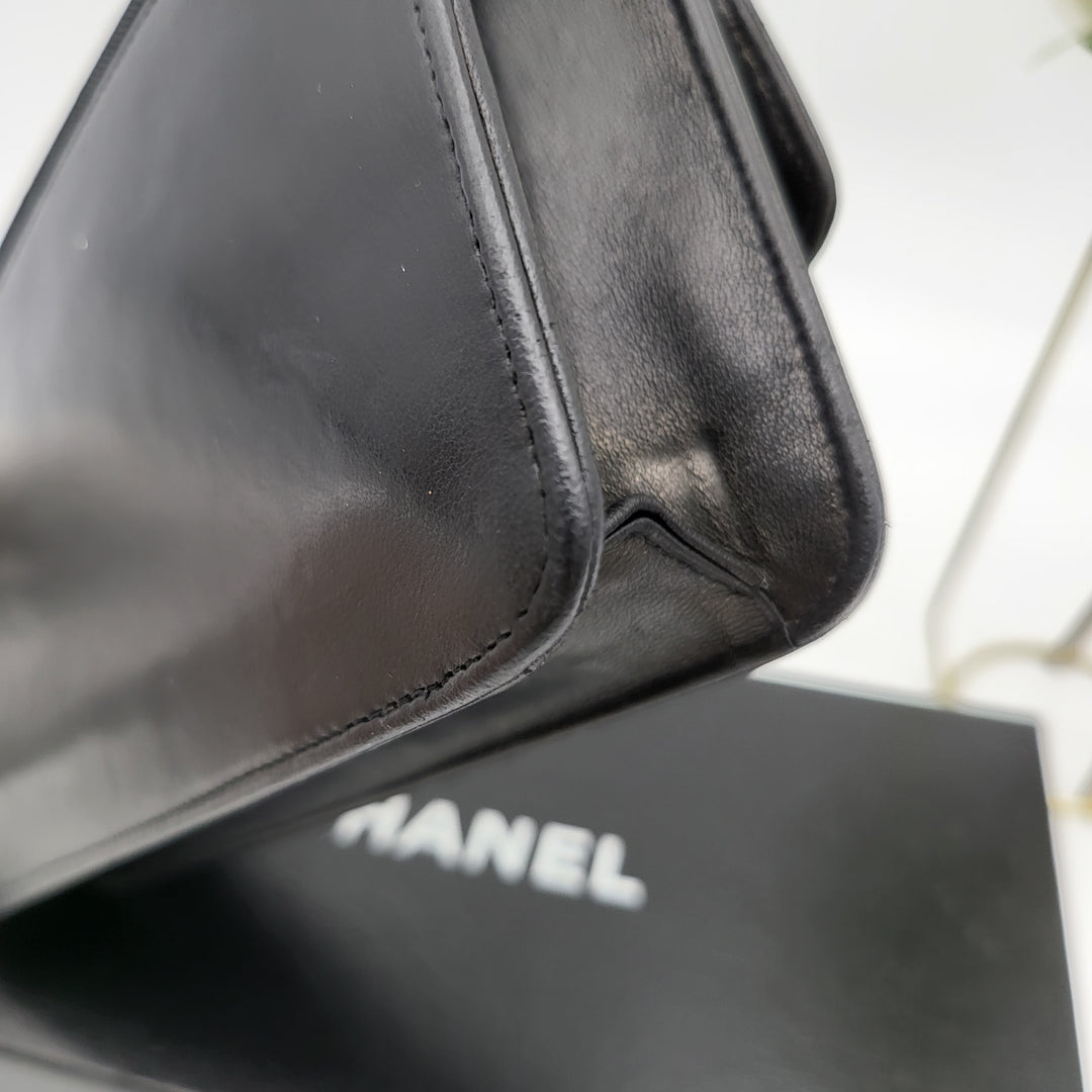 CHANEL LAMBSKIN TIMELESS CLUTCH