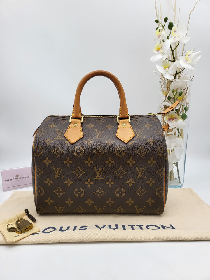 LOUIS VUITTON SPEEDY 25 MONOGRAM