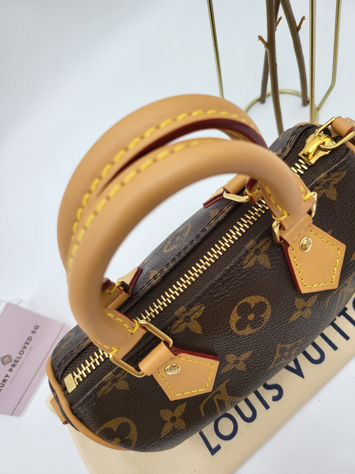 LOUIS VUITTON NANO SPEEDY MONOGRAM