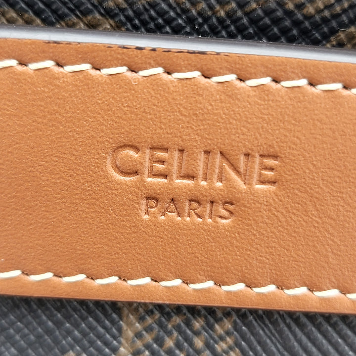 CELINE TRIOMPHE WALLET ON STRAP