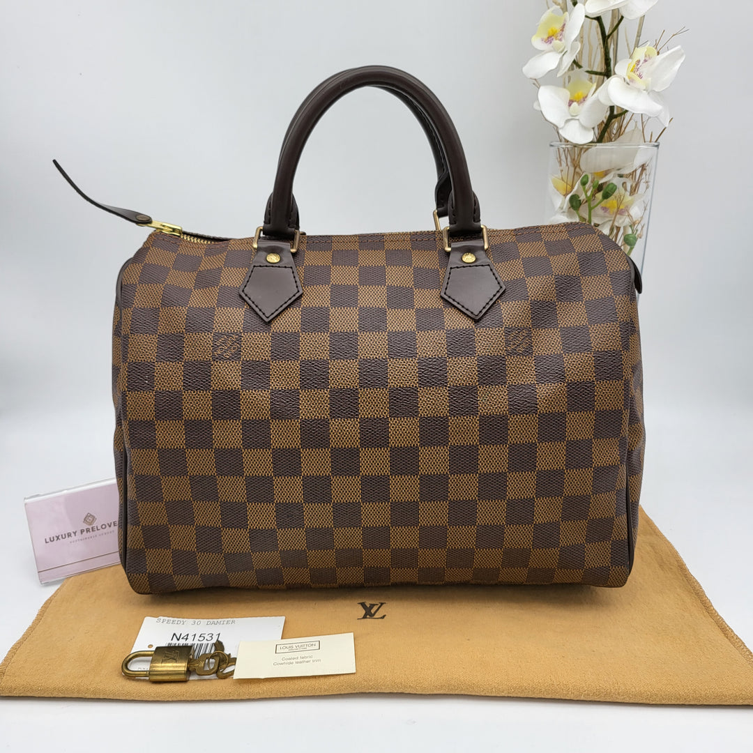 LOUIS VUITTON SPEEDY 30 DAMIER