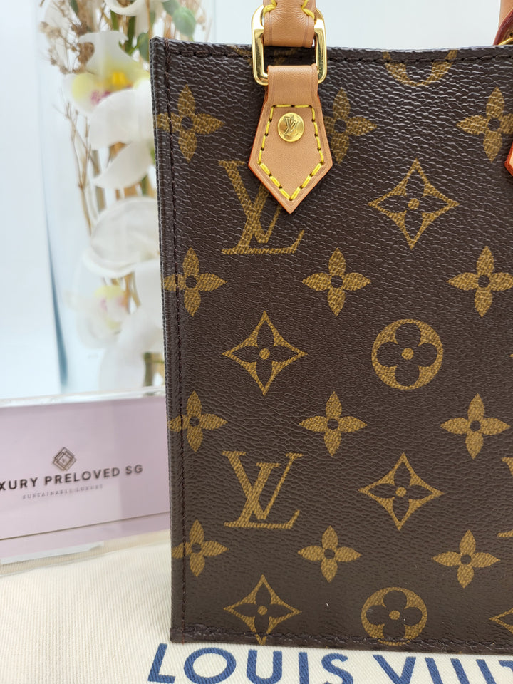 LOUIS VUITTON SAC PLAT MONOGRAM