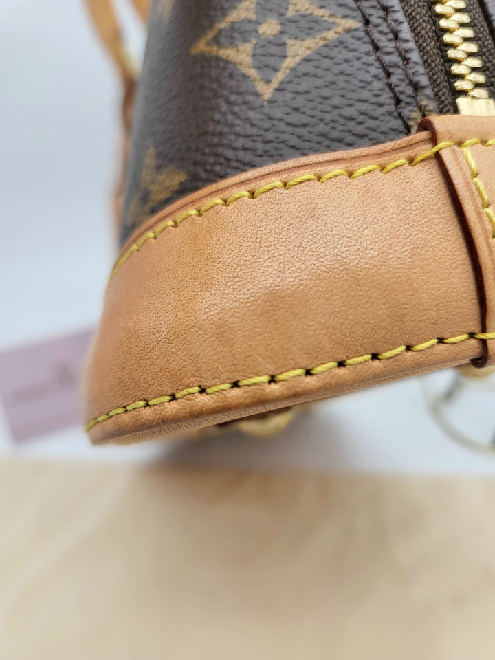 LOUIS VUITTON ALMA BB MONOGRAM