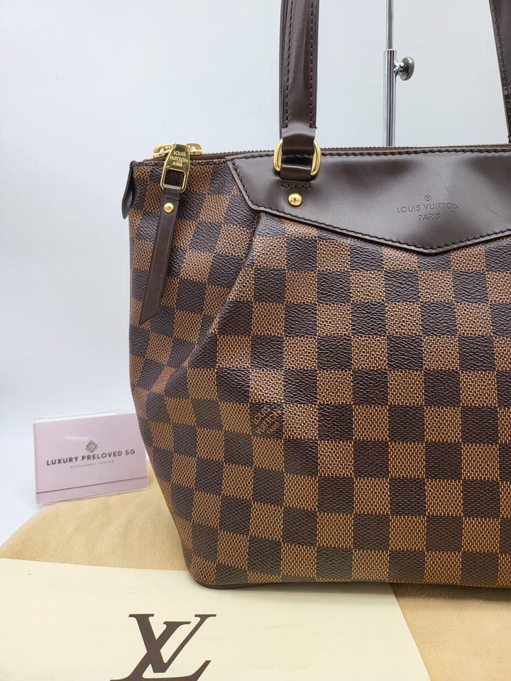 LOUIS VUITTON WESTMINSTER MM DAMIER EBENE